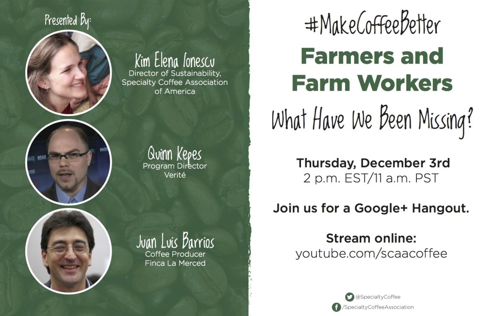 Farmers and Farmworker - Google Hangout